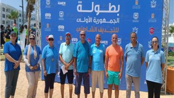 142 لاعبا في بطولة الجمهورية للتجديف الشاطئي ببورسعيد