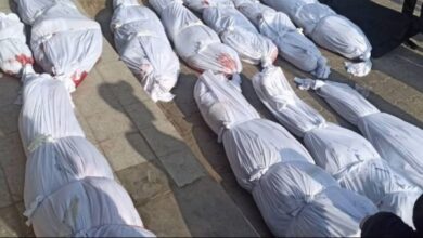 استشهاد 20 فلسطينيًا بغارتين إسرائيليتين جنوبي غزة