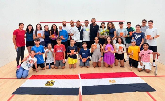 الأولمبية تهنئ الإسكواش على نتائجه الأوروبية.. وإدريس يشيد باللاعبين واللاعبات