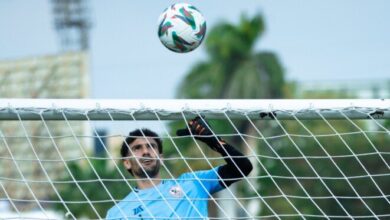 تدريبات خاصة لحراس المرمى في مران الزمالك