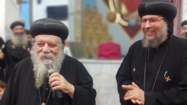 تطييب مزار الأنبا أغابيوس بدير العذراء والأنبا إبرام بدلجا