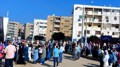 توافد طلاب الثانوية العامة بالقليوبية لأداء امتحان مادتى الكيمياء والجغرافيا .. صور