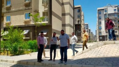 جولة ميدانية لرئيس العبور الجديدة لمتابعة المشروعات الخدمية والتنموية وأعمال الصيانة