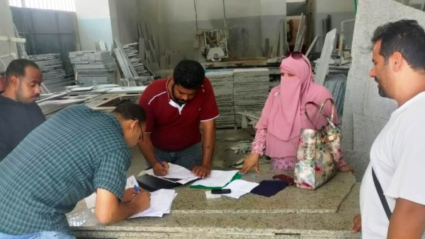 حملات تفتيشية بأسوان لتطبيق إجراءات السلامة والصحة المهنية