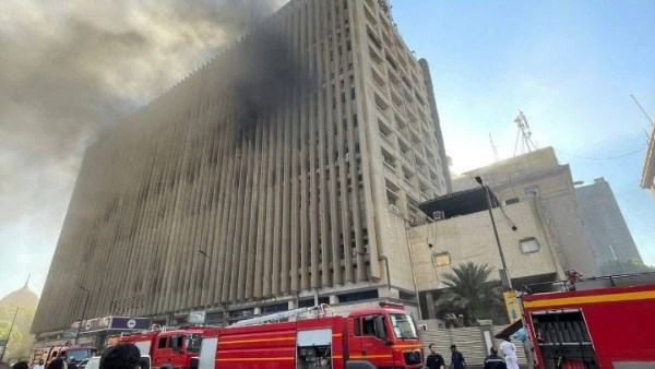 لتعطل الخطوط الساخنة لإندلاع حريق سنترال رمسيس.. محافظ أسوان:توفير أرقام بديلة للتواصل لحالات الطوارئ