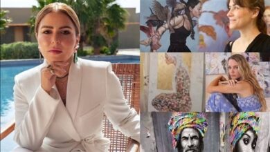 لوحات مسروقة.. مها الصغير تحذف علامتها التجارية من السوشيال ميديا
