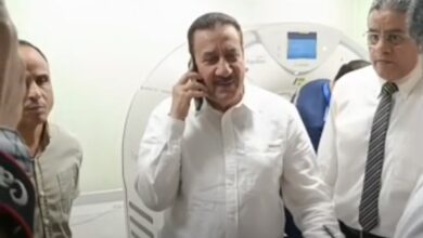 محافظ المنوفية يزور مصابي الطريق الإقليمي بمستشفى الباجور العام