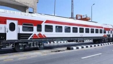 مصرع شخصين صدمهما قطار أثناء عبور مزلقان أبو تيج بأسيوط