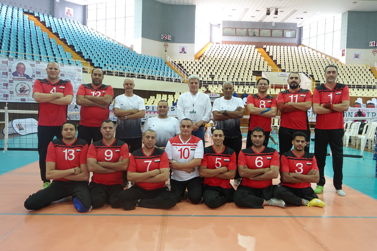منتخب مصر للكرة الطائرة البارالمبي يبدأ مشواره الإفريقي باكتساح جنوب إفريقيا بثلاثية نظيفة