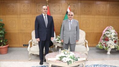 وزير الشئون النيابية يهنئ رئيس هيئة قضايا الدولة بالمنصب الجديد
