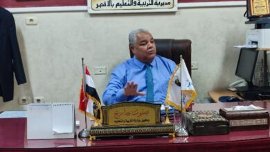 وكيل تعليم الأقصر يناقش الخطة الاستثمارية للعام المالي الجديد